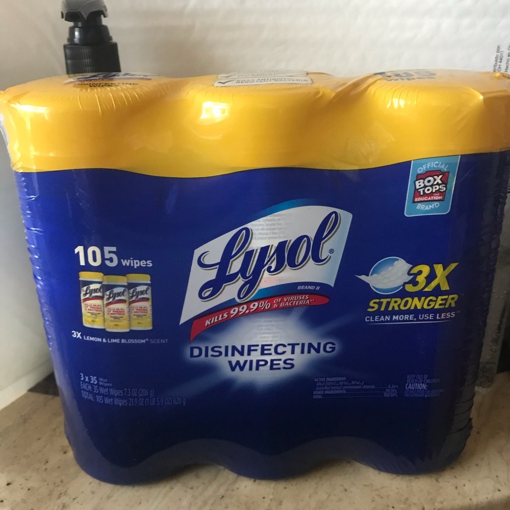 Cleaning supplies